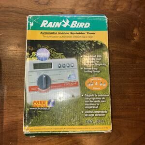 Brand New Open Box Rain‎ Bird Automatic Indoor Sprinkler Timer ISA304